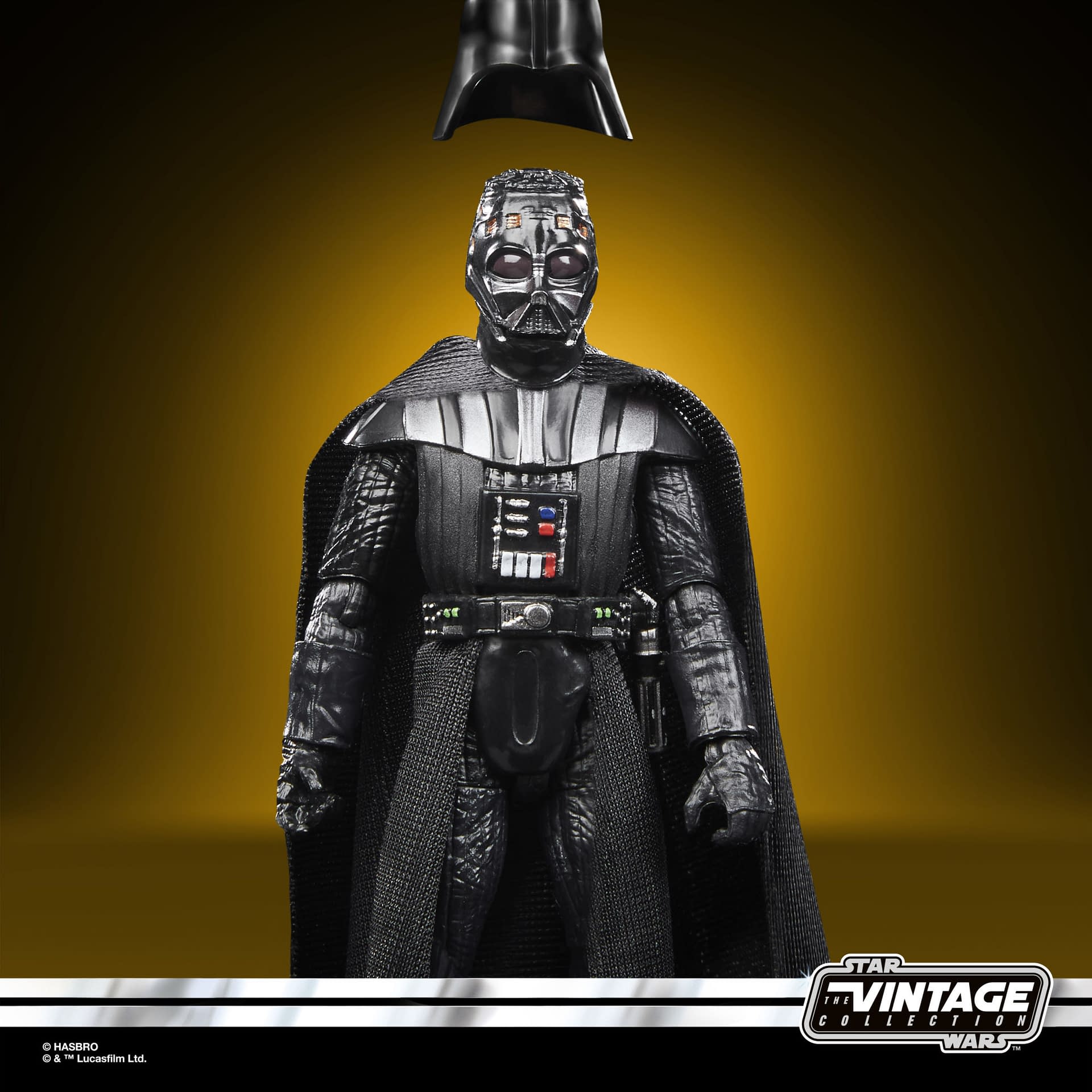 Unmasked Darth Vader Vintage Collection Figure Revealed by Hasbro